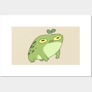 Cute toad art Posters and Art